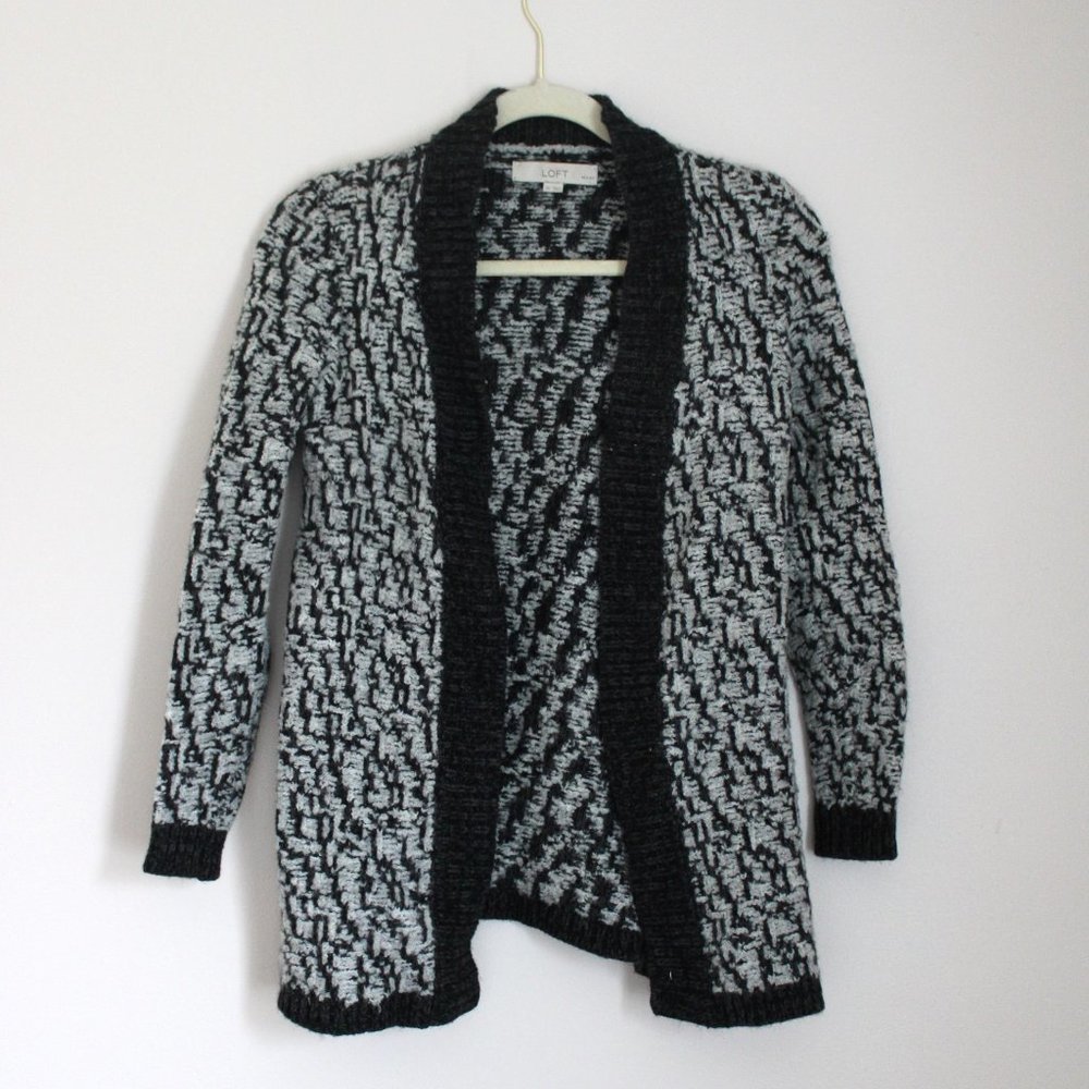 LOFT Open Front Cardigan